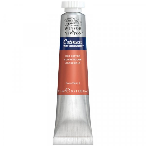 Akvarellimaali - Cotman - 21ml - Punainen kupari