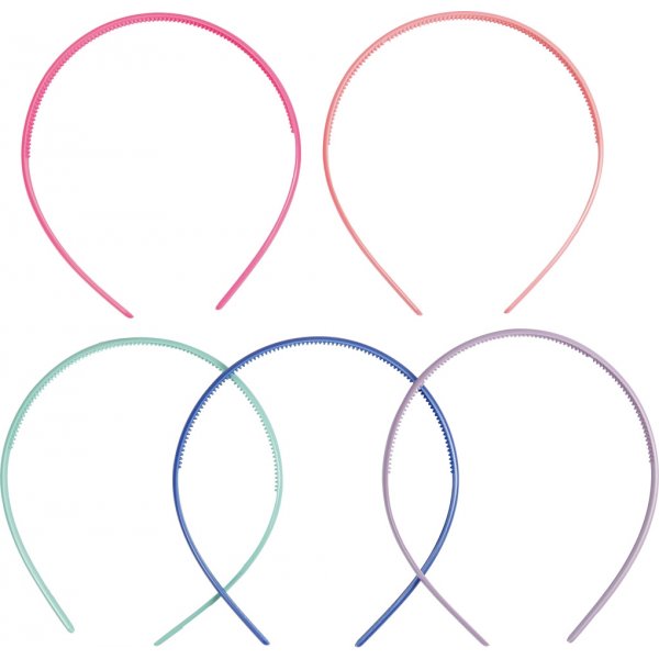 Diadem - 8 mm - sekavärit - 5 kpl Diadem - 8 mm - sekavärit - 5 kpl