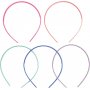 Diadem - 8 mm - sekavrit - 5 kpl