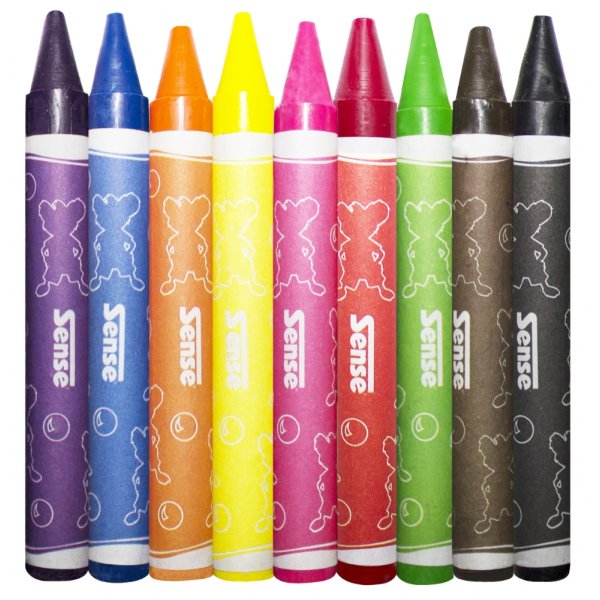 Crayons Sense Jumbo - 9 v�riliidua