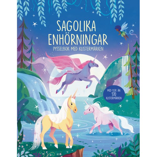 Satu yksisarviset: askartelukirja tarroilla