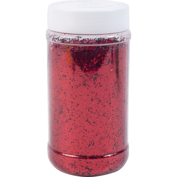 Glitter sprinkle karkea punainen
