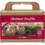 Mini DIY Kit joulukuusen koristeet - paljetteja