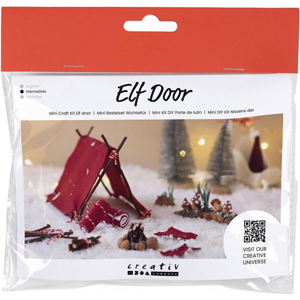 Mini-DIY Kit Santa's Door - Leirintmatkalla