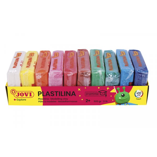 Savi - Jovi Plastilina - 10 kpl sekavrej 500 g