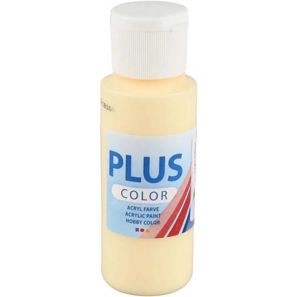 Plus Color Hobby maali - vaaleankeltainen - 60 ml