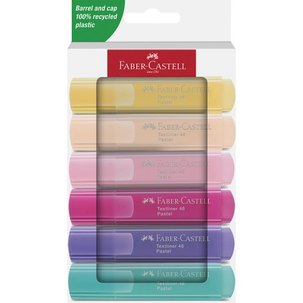 Korostussarja - Faber-Castell - TL 46 - Pastelli 6 kyn