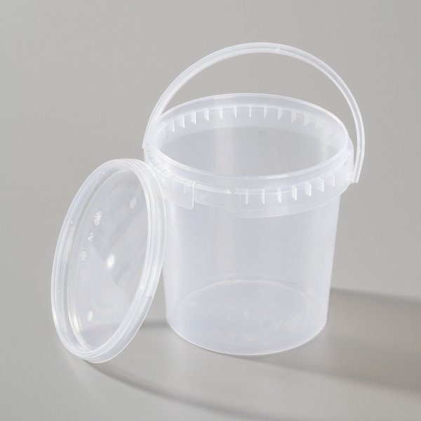 Tyhjä säiliö ø 120 mm h 120 mm - läpinäkyvä 1000 ml