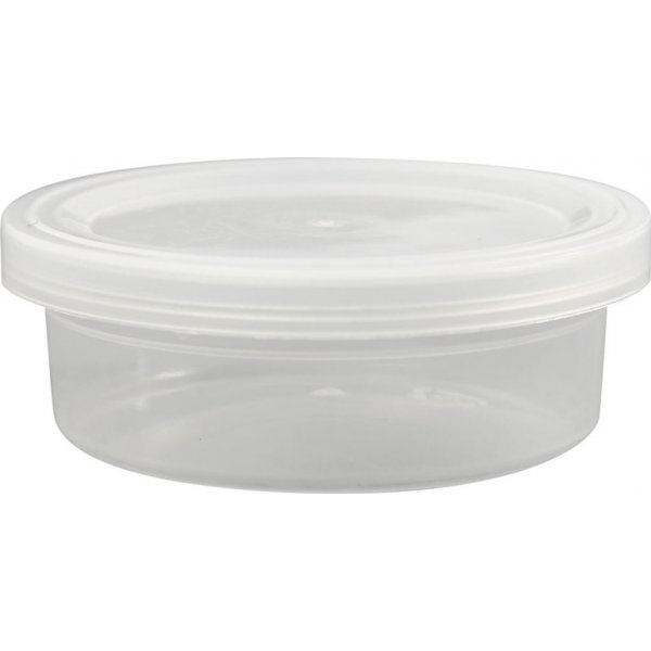 Muovipurkki kannella - 45 ml - 20 kpl