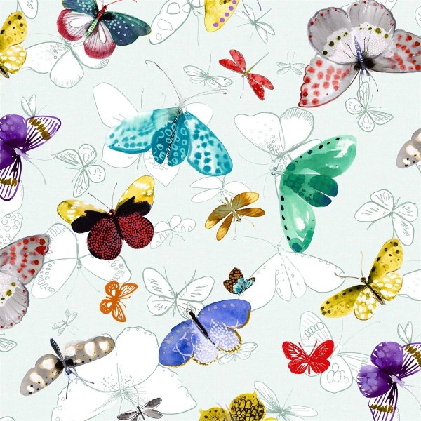 Vaha kangas PVC Butterfly multi