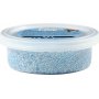 Foam Clay - pastellivrit - glitter - 6 x 14 g