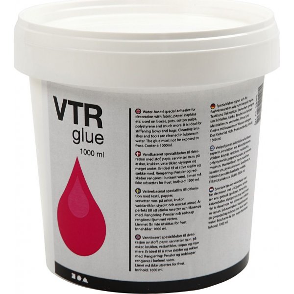 VTR-liima - Erikoisliima kiinnitykseen - 1000 ml