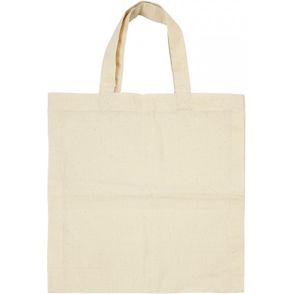 Tekstiilikassi - kevyt luonto - 27,5x30 cm - 5 kpl