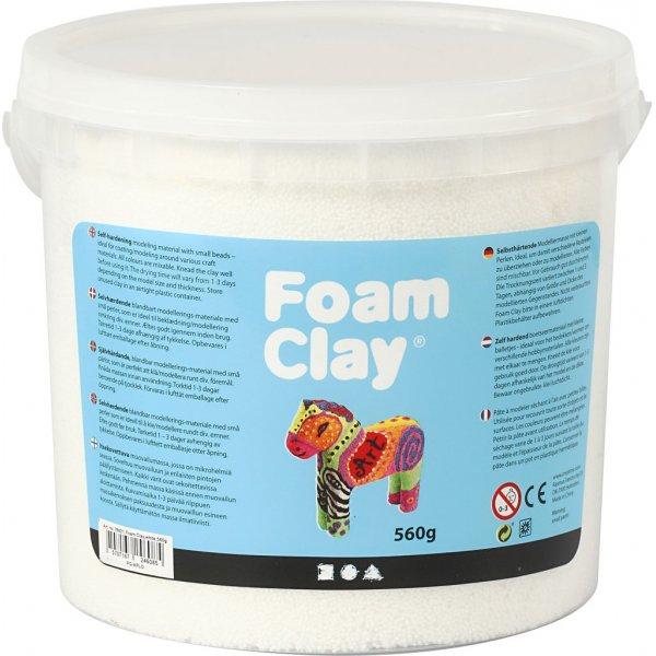 Foam Clay® - valkoinen - 560 g Foam Clay® - valkoinen - 560 g