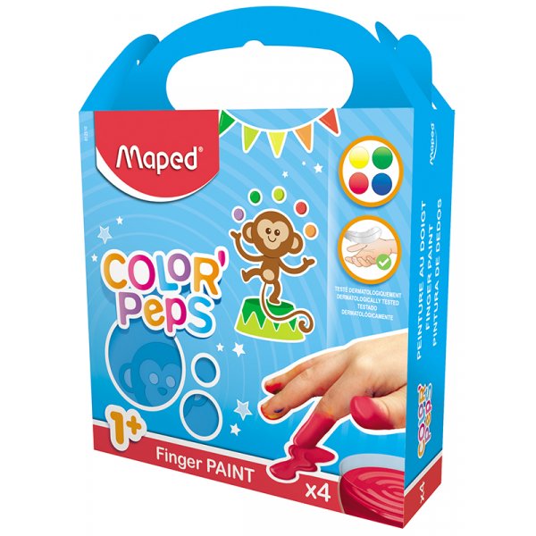 Lasten maali - Maped - Color' peps sormimaali pienille lapsille