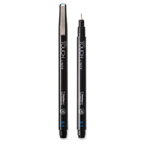Fineline Touch Liner 0,1mm - Useita vrej