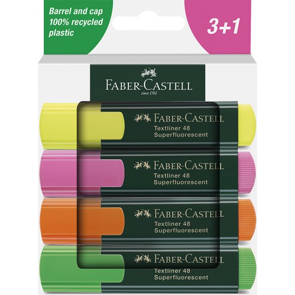 Korostussarja - Faber-Castell - TL 48 - 4 kyn