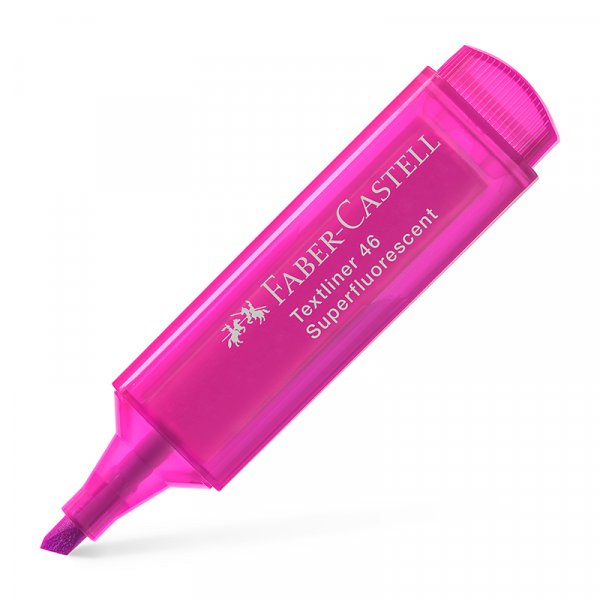 Highlighter - Faber-Castell - Super Fluorescent Pink
