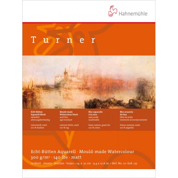 Akvarelliharkko Hahnemhle Wturner 300g Matt