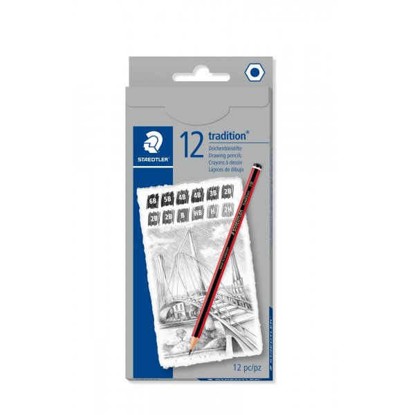 Perinteiset lyijykynt - 12 kyn