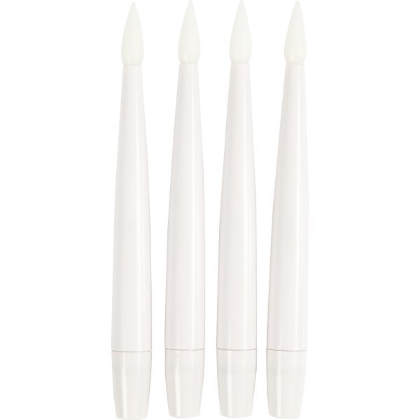 Muoviset LED-joulukuusenvalot - 4 kpl Muoviset LED-joulukuusenvalot - 4 kpl