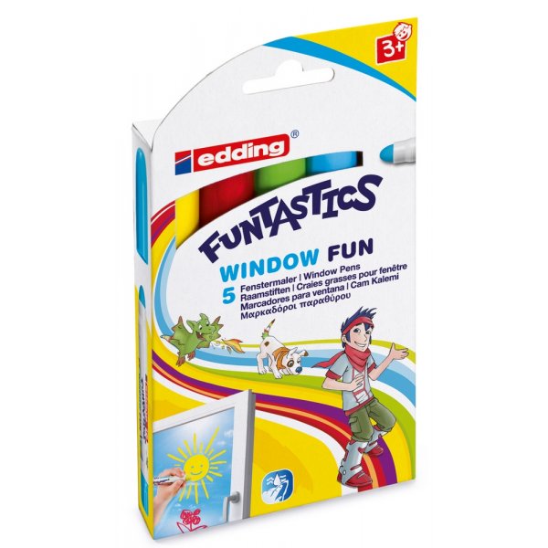 Edding Window Fun - 5 osaa