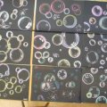 Asiakaskuva V�rillinen paperi 50 x 70 cm - musta 10 arkkia / 130 g / m�