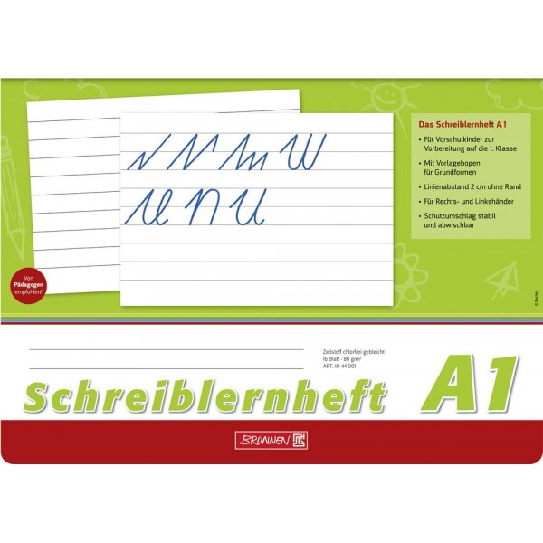 Muistikirja - Kirjoitustyyli A4 - vaaka No.1A