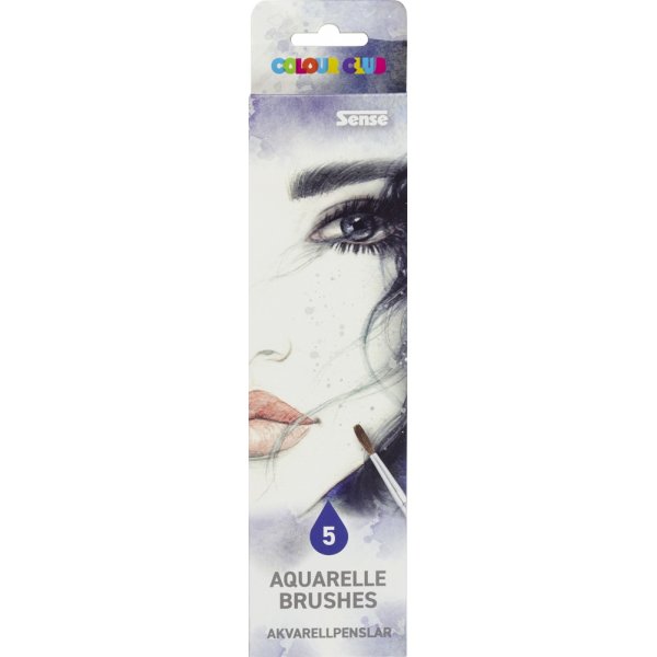 Color Club Akvarellisivellin 5-P