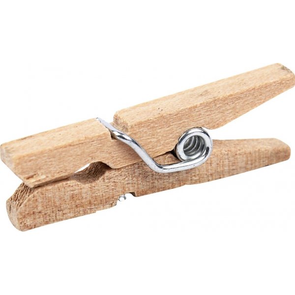 Pyykkipojat - 25 x 3 mm - 30 kpl