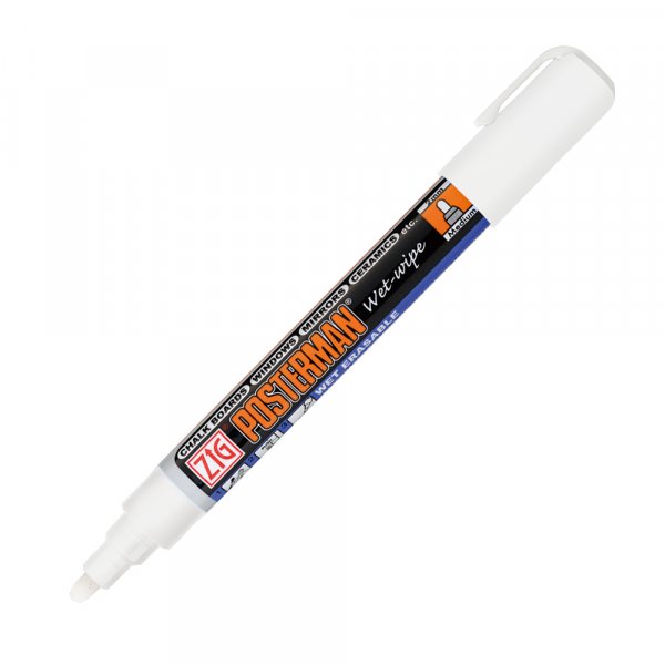 Merkintäkynä ZIG Posterman Wet-Wipe 2mm