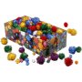 Pomponit - kirkkaat vrit - glitter - 300 g