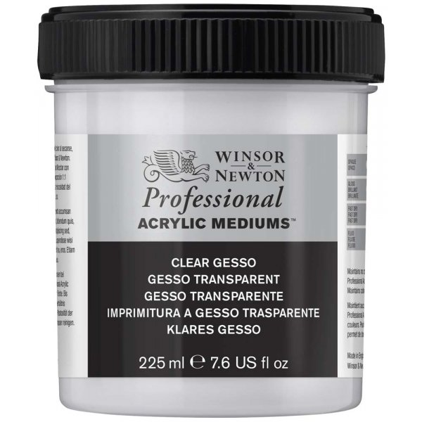 Akryyli Medium W&N Professional - Kirkas Akryyli Gesso