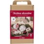 DIY Kit joulukoristeet - Itsekovettuva savi