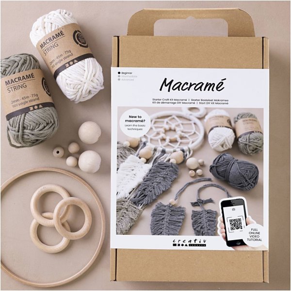 Käynnistä DIY Kit Macramé Käynnistä DIY Kit Macramé