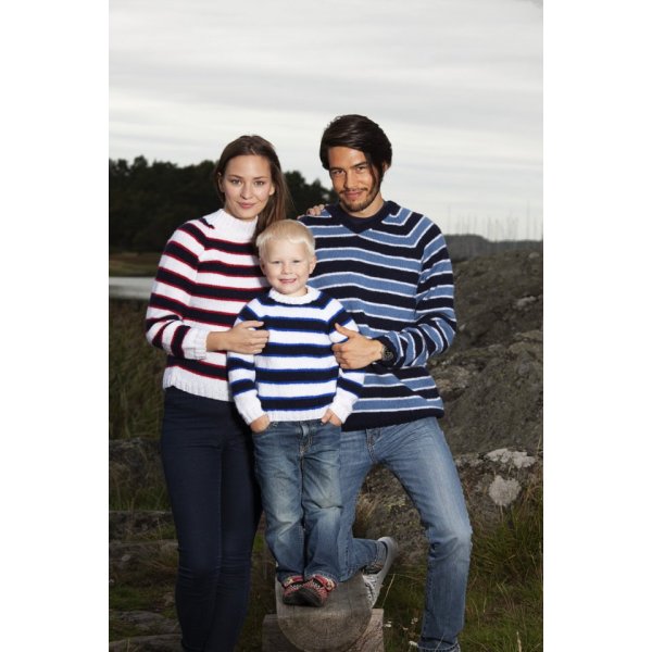 Neulekuvio - Raidallinen raglan