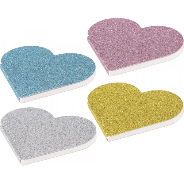 Muistilehti - Glitter sydn