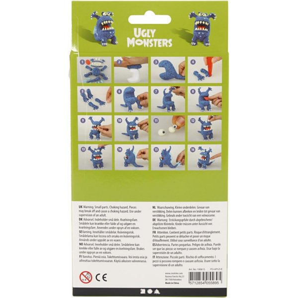 Funny Friend -aloitussetti - sininen - hirvi