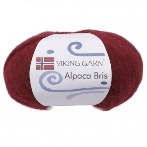 Viking lanka Alpaca Bris 50g - punainen (360) Viking lanka Alpaca Bris 50g - punainen (360)