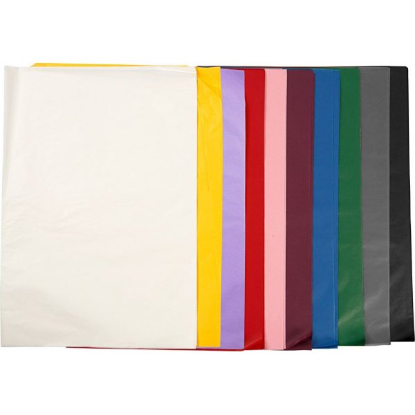 Pehmopaperi - 50 x 70 cm - 17 g - 10 x 25 arkkia