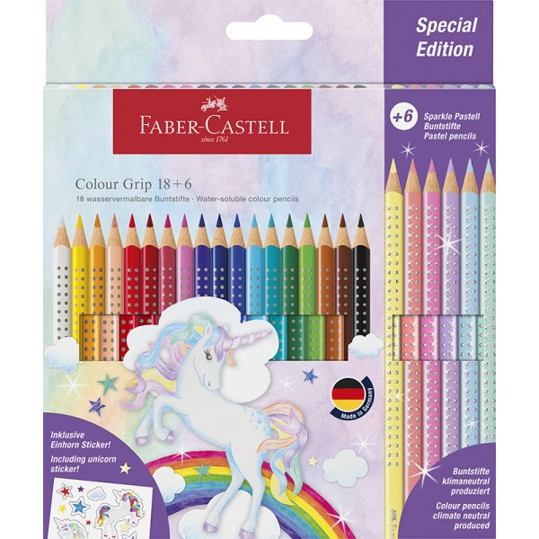 Vrikynsarja - Faber-Castell - Redline CP Color Grip - Unicorn 18+6