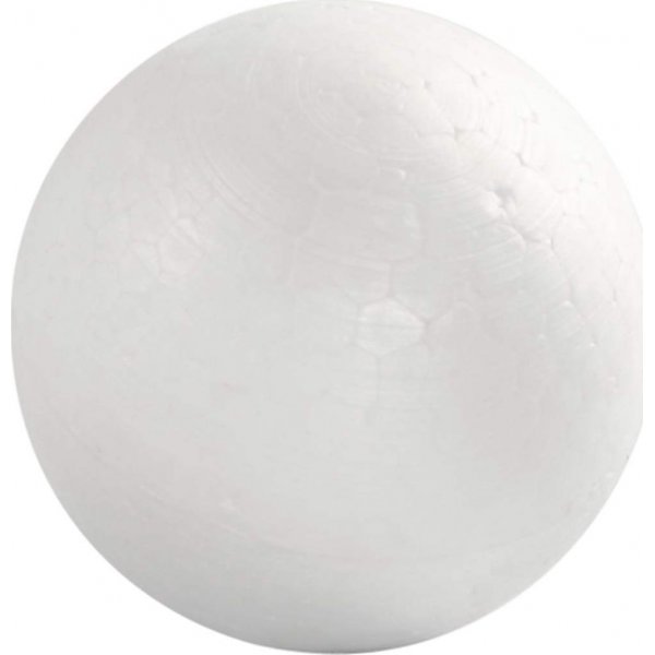 Styroksipallot - valkoinen - 6 cm - 50 kpl