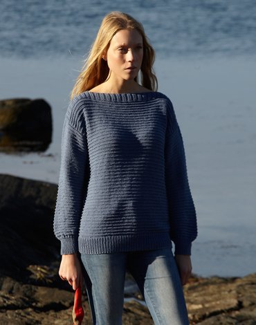 Neulekuvio - Naisten villapaitarakenne (rento)