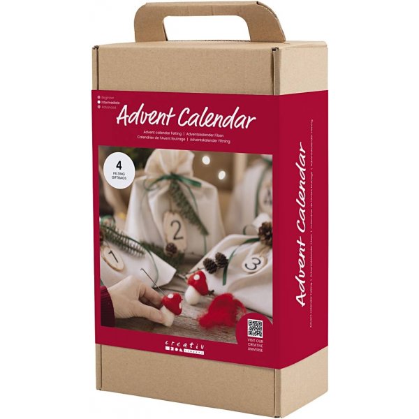 Adventtikalenteri - huovutusta Adventtikalenteri - huovutusta