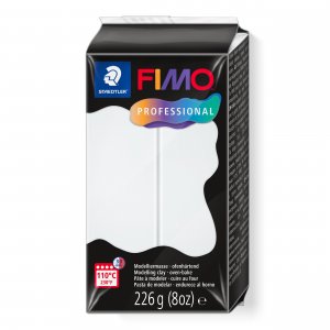 Uunissa kovettuva muovailuvaha FIMO professional 226 g valkoinen