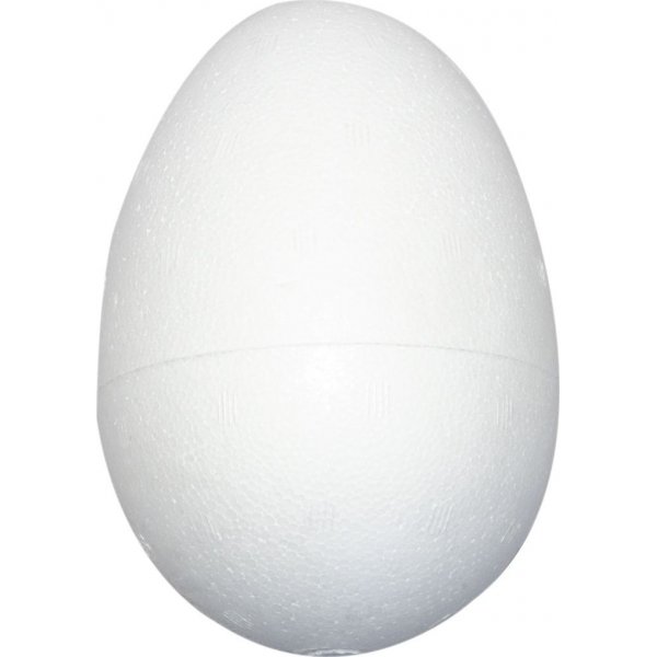 Frigolit munat - Valkoinen - K12 cm - 25 kpl