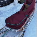 Asiakaskuva Oxford polyesterikangas 600D Burgundy - 147 cm