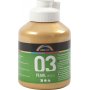 Koulumaali Akryyli - Metalli - kulta - metalli - 500 ml