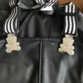 Asiakaskuva S��t�solki muovia. 30mm musta 2kpl