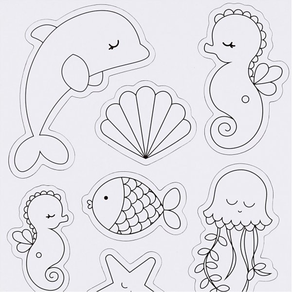 Magneetit - merieläimiä Magneetit - merieläimiä